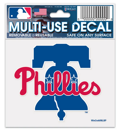 Philadelphia Phillies Multi-Use Decal 3" x 4"