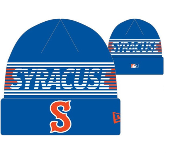 Syracuse Mets New Era Winter Sport Knit Hat