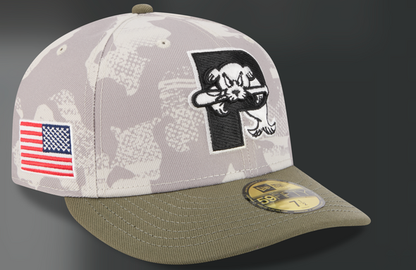 Portland Sea Dogs 2025 Armed Forces Day 59FIFTY Fitted Hat