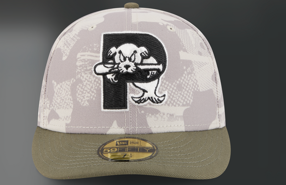 Portland Sea Dogs 2025 Armed Forces Day 59FIFTY Fitted Hat