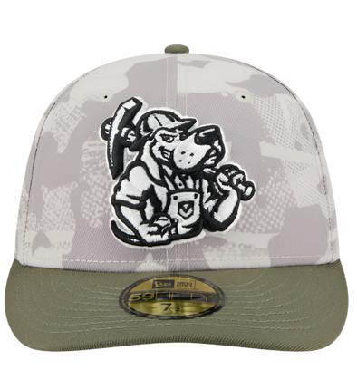Midland RockHounds 2025 New Era On-Field Armed Forces Day 59FIFTY Fitted Cap