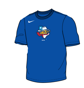 Amarillo Sod Poodles Nike Royal Game Legend Tee