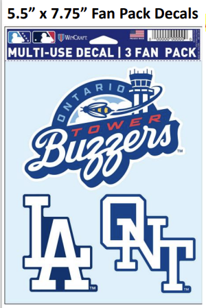 OTB 3 Pack Multi-Use Decal x LA