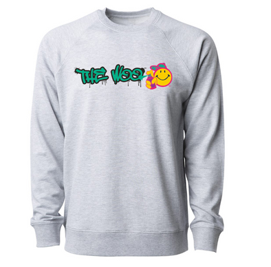 The Art of the Woo Gray Crewneck