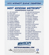 West Michigan Whitecaps 2025 Champions Post-Season Team Card Set