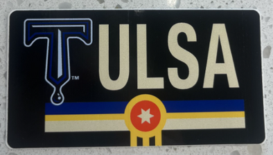Tulsa Flag Sticker