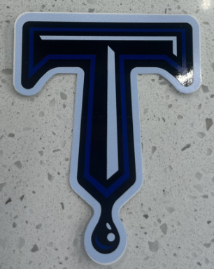 "T" Logo Sticker