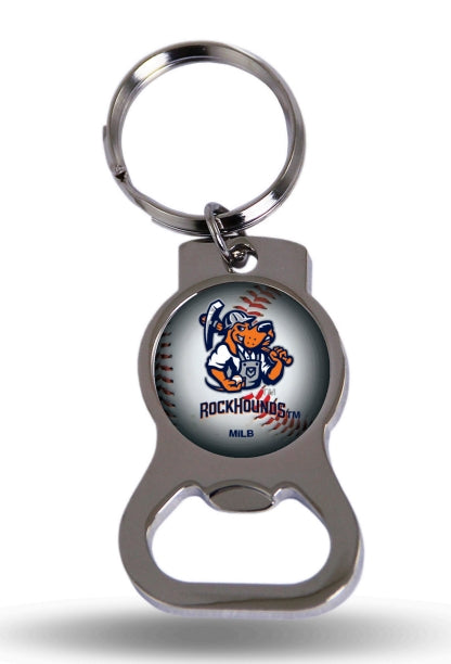 Midland RockHounds Bottle Opener Key Chain