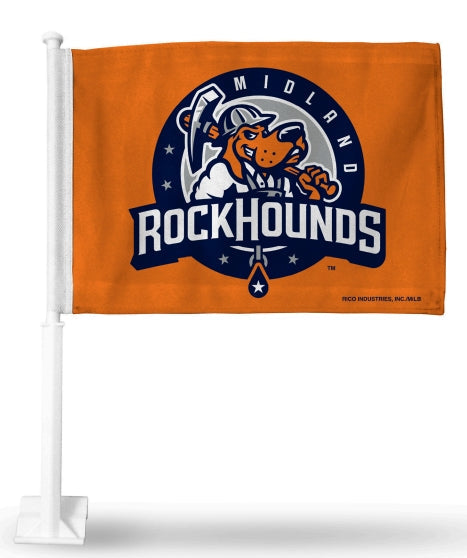 Midland RockHounds Car Flag