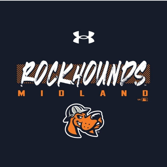Midland RockHounds Youth Tech Short Sleeve Tee
