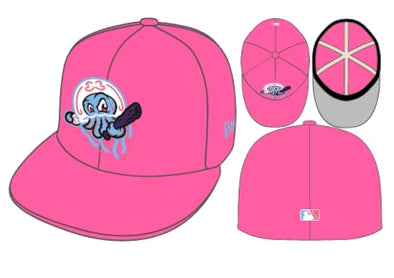 Jersey Shore BlueClaws New Era Copa Medusas Pink 59FIFTY