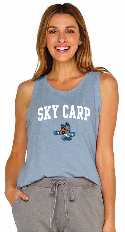 Beloit Sky Carp Ladies Salty Blue Tank top