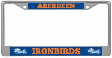 Aberdeen IronBirds - Chrome License Plate Cover
