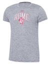 Rome Emperors Youth Girls Short Sleeve Tech Grey Tee