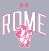 Rome Emperors Youth Girls Short Sleeve Tech Grey Tee