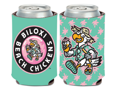 Biloxi Beach Chickens 12 oz Can Cooler/Koozie