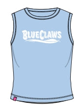 Jersey Shore BlueClaws Lusso Brand Ladies North Tank Top