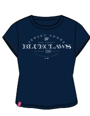 Jersey Shore BlueClaws Lusso Brand Ladies Naja Baby Tee