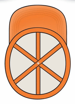 Eerie Wearies Pumpkin Orange Strap-Adjustable Cap *NEW*