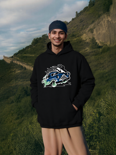 Eerie Wearies Black Roadster Hoodie *NEW*