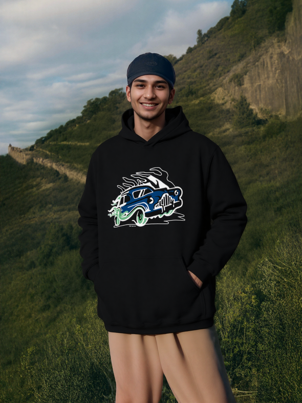 Eerie Wearies Black Roadster Hoodie *NEW*