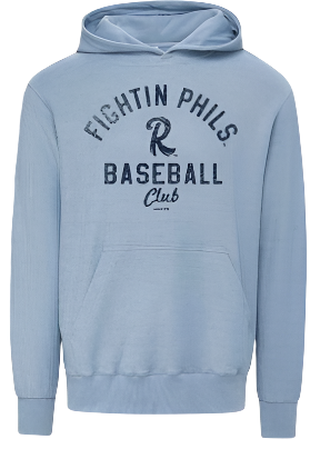 MV Sport Blue Fightin Phils Corded Hoodie
