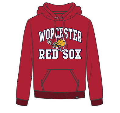 Worcester Red Sox Red Velocity Headline Hood