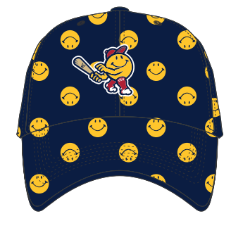 Worcester Red Sox Navy Smiley Confetti Clean Up