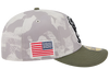 Midland RockHounds 2025 New Era On-Field Armed Forces Day 59FIFTY Fitted Cap