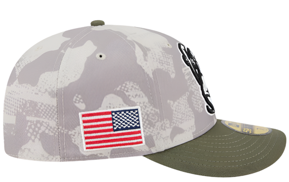 Midland RockHounds 2025 New Era On-Field Armed Forces Day 59FIFTY Fitted Cap