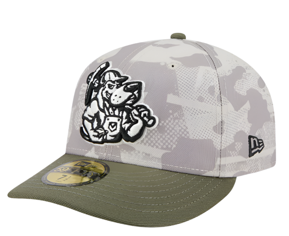 Midland RockHounds 2025 New Era On-Field Armed Forces Day 59FIFTY Fitted Cap