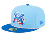 Midland RockHounds 2025 New Era Fourth of July 59FIFTY Fitted Cap
