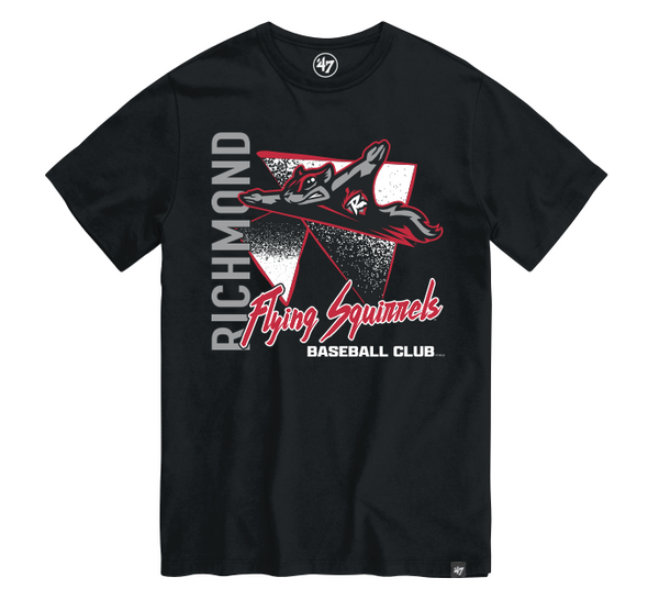 Richmond Flying Squirrels '47 Side Arm Franklin Tee