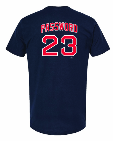 PRE ORDER Worcester Red Sox "The Password" Players Tee