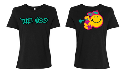 The Art of the Woo Black Women's Tee