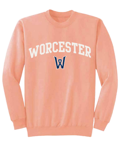 Worcester Red Sox Coral Dye Crew