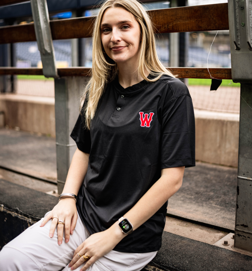 Worcester Red Sox Black Classic W Pro Boca Polo