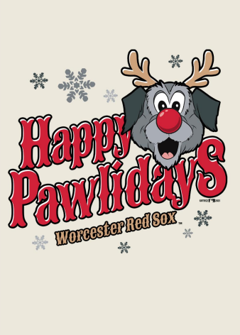 Worcester Red Sox Cream Pawlidays Crewneck
