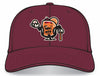 Wisconsin Supper Clubbers Maroon Protech Mesh Adjustable Cap *NEW*