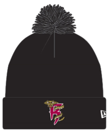 Timber Rattlers New Era 2025 Black Knit Hat