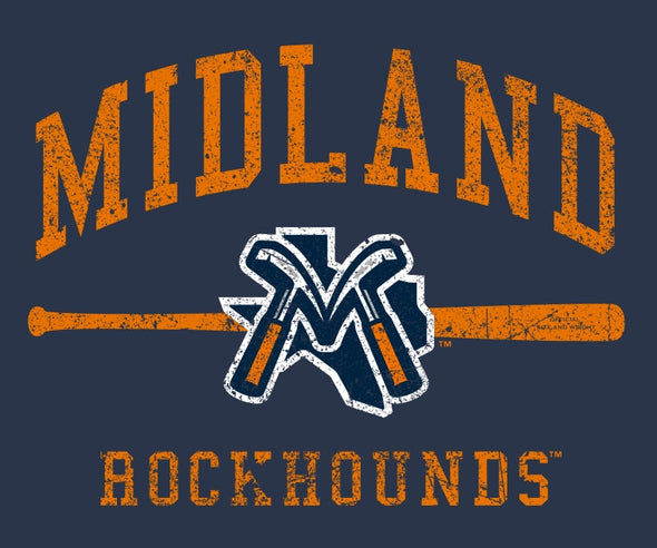 Midland RockHounds 108 Stitches Arch Bat Hoodie