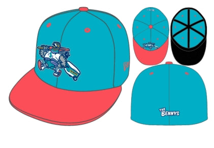 Jersey Shore BlueClaws TNC The Bennys 5950 Fitted Cap