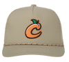 Khaki C Logo Rope Hat