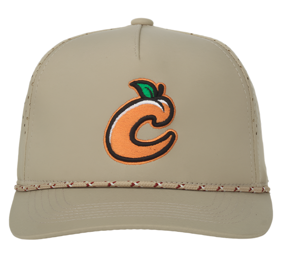 Khaki C Logo Rope Hat