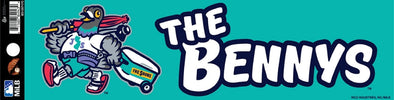 Jersey Shore BlueClaws TNC The Bennys Bumper Sticker