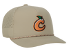 Khaki C Logo Rope Hat