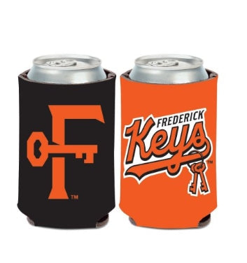 Frederick Keys CAN COOLER 12oz Primary/F Logo