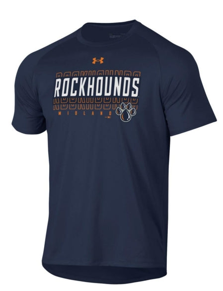 Midland RockHounds Under Armour Tech Short Sleeve Tee