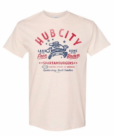Adult Comfort Colors Vintage USA Tee