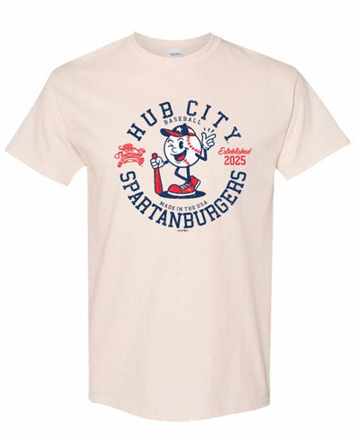 Adult Comfort Colors All American Ball Tee